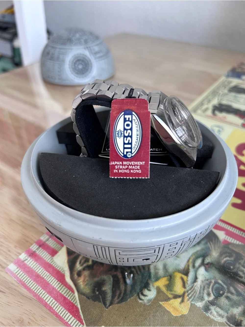 Star Wars X Fossil Watch • Death Star • 20th Anniversary • 1997 Limited Edition